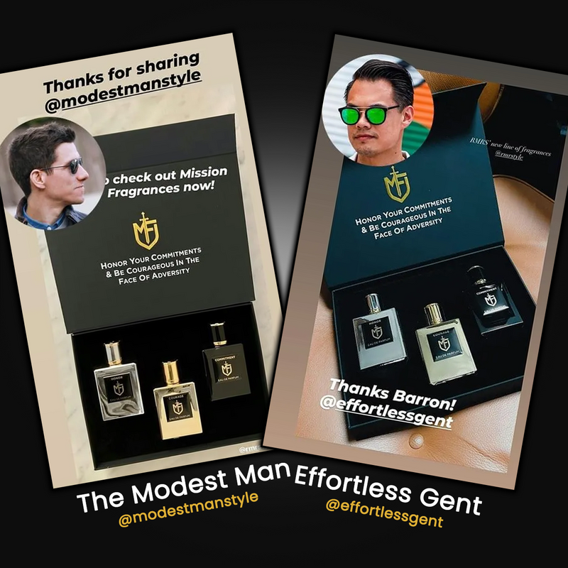 The Modest Man and Effortless Gent on Mission Fragrances